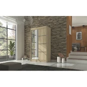 Sliding wardrobe with mirror GILTON 120 kaina