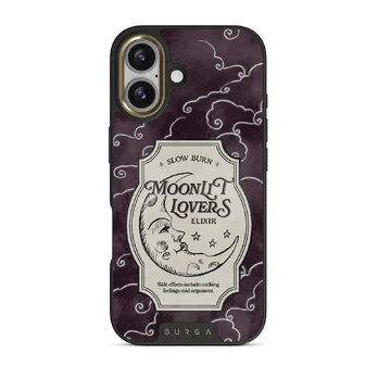 Moonlit Lovers - iPhone 17 Case, Elite Dark (MagSafe) / Gold