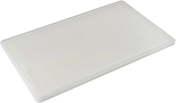 Cutting board, 30x45x1.3 cm, baltas