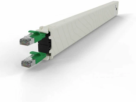 PATCHBOX CONEX8STPGR kabelis sieciowy Žalias 0,8 m Cat6a U/FTP (STP)