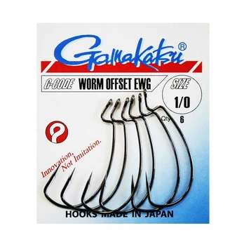 Ofsetiniai kabliukai Gamakatsu Worm Offset EWG