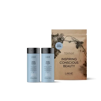 Lakme Teknia travel pack Body Maker: Shampoo 100ml, Balm 100 ml