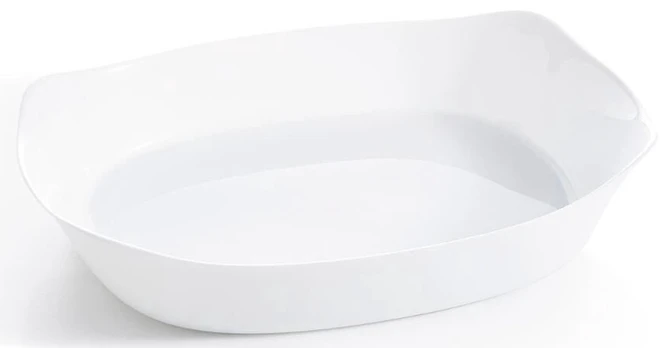 Keramikinis indas Luminarc Smart Cuisine, 30 cm x 22 cm, balta