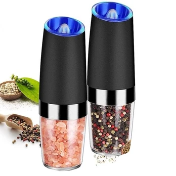 Gravity Pepper Mill elektrinis druskos ir pipirų malūnėlis, 1 vnt.