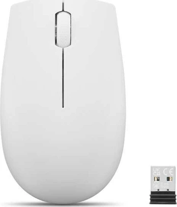 Pelė Lenovo 300 Wireless Compact Mouse (Cloud Grey) with battery Lenovo