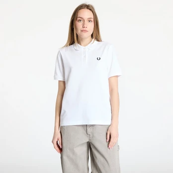 FRED PERRY Shirt White - Dydis 38 (G6000 200 Marškinėliai)