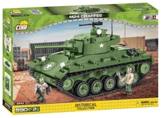 Konstruktorius Cobi Historical Collection M24 Chaffee, plastikas kaina