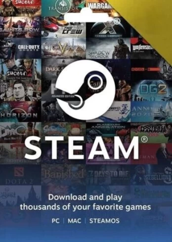 Wallet Gift Card 75 USD Steam