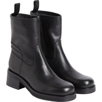 Aulinukai moterims, Juoda, Biker boot