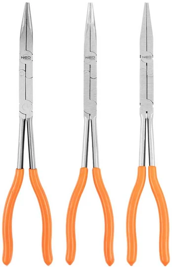 Neo Tools CRV dvigubo sujungimo replių rinkinys, 3 vnt.