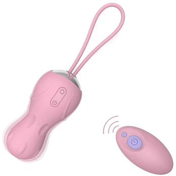 Vaginalinis rutulinis vibratorius su nuotolinio valdymo pulteliu