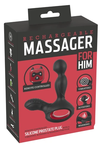 You2Toys Silicone Prostate Plug Vibruojantis analinis dildo
