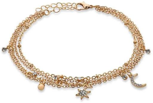 Troli Decent auksinis plated leg chain