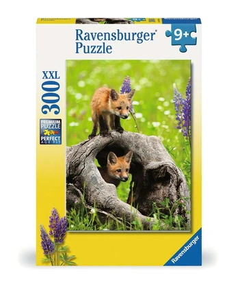Ravensburger - Puzzle Curious Foxes 300p