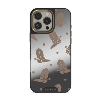 Howdy - iPhone 16 Pro Max Case, Elite Mirror (MagSafe) / Gold