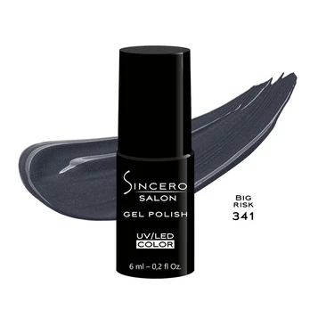 Gelinis nagų lakas "Sincero Salon", 6ml, BIG RISK, 341