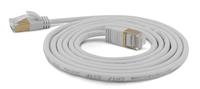 Wantec Patchkabel SSTP CAT7 Ste. CAT6a d=4mm 0,25m grau