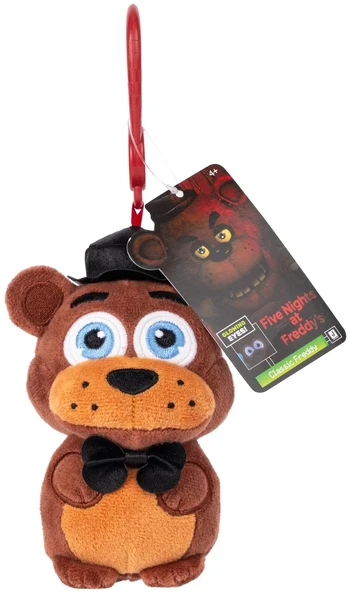 FIVE NIGHTS AT FREDDY´S prisegamas pliušinis žaislas, 9 cm