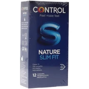 Prezervatyvai CONTROL NATURE SLIM FIT 12 vnt kaina