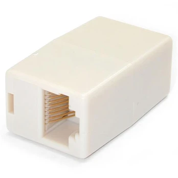StarTech.com RJ45COUPLER kabelių sąsaja / invertavimo adapteris RJ-45 Rusvai gelsvas