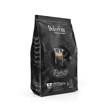 Dolce Vita kavos kapsulės Ristretto, 16 vnt.