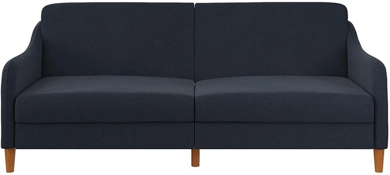 Sofa DHP Jasper Coil, tamsiai mėlyna
