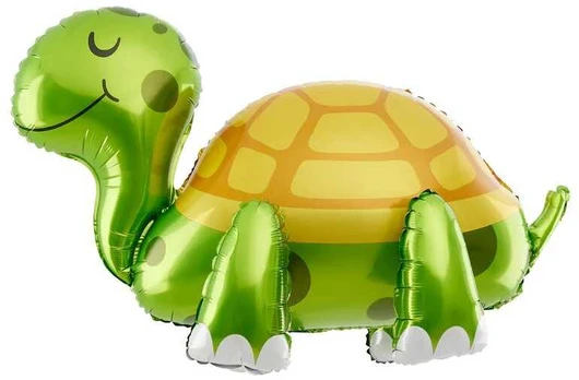 Partypal Pastatomas balionas Vėžlys 66x44cm