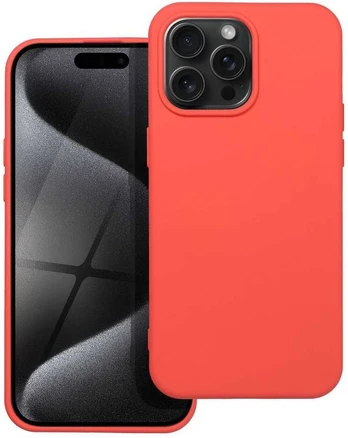 Dėklas Oem SILICONE Case for IPHONE 15 PRO MAX peach