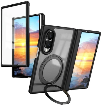 Dėklas Beline MagRing 360 do Samsung Galaxy Fold8 Ultra juoda