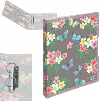 Segregator A4 1,6cm Pp "ladylike Butterflies" Herlitz