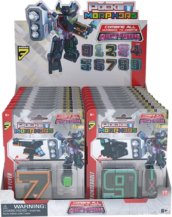 POCKET MORPHERS Kišeninis konstruktorius „Colossal Delta Guard“