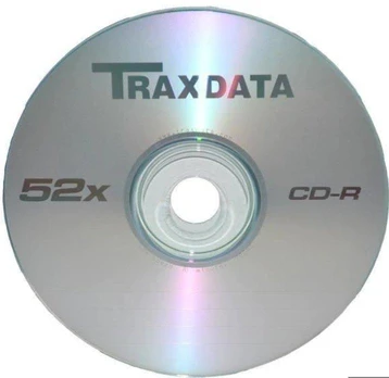 Traxdata Blank CD-R 700MB 1x-52x Papildoma apsauga / Single Wrap Slim