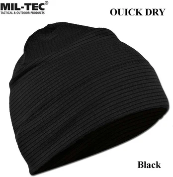 Mil-tec Quick Dry kepurė juoda