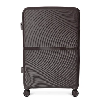 Solier Luggage Medium Solier M TORIDE 23 Chocolate PP Suitcase