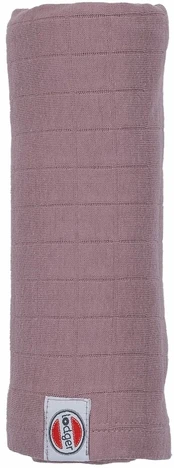 Lodger Swaddler Solid kokvilnas autiņš 70x70 cm Rose