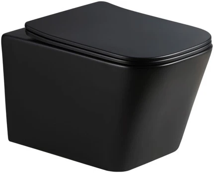 Pakabinamas unitazas BLACK ( E-1060A )