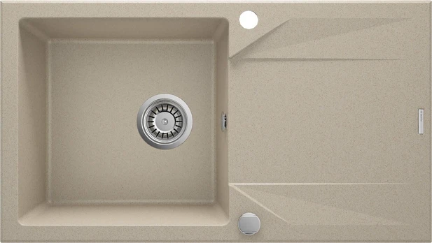 1-bowl granite sink with drainer