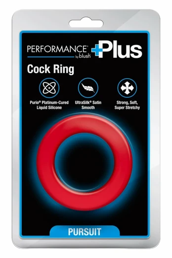 Performance Plus Pursuit Silicone Support Ring UltraSilk Black