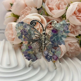 Drugelių dekoracija, Madagascar Rose Quartz Butterfly