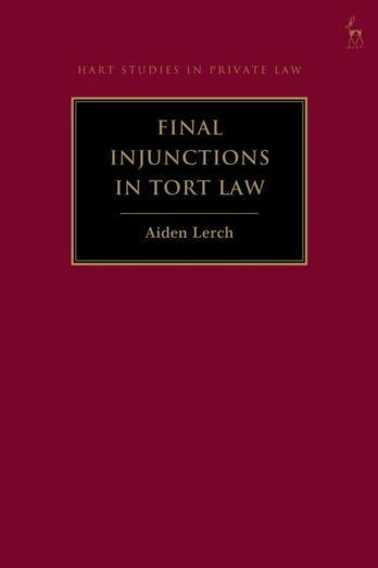 Final Injunctions in Tort Law