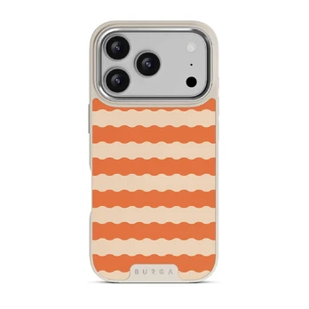 Papaya - iPhone 17 Pro Case, Elite Light (MagSafe) / Silver