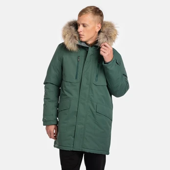 Huppa Vyriška žieminė parka DAVID 1, forest green