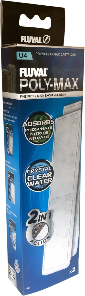 FLUVAL - Poly/Clearmax filter cartridge Fluval U4 - (126.2483)