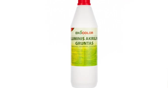 Giluminis akrilinis gruntas EKOCOLOR, 1 l