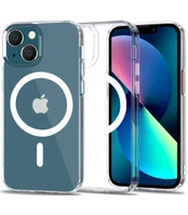 Skaidrus dėklas Apple iPhone 13 Mini telefonui "Tech-Protect Magmat Magsafe"