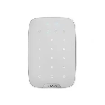 Ajax KeyPad Plus belaidė valdymo klaviatūra balta