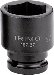 1/2" šešiakampis smūginis lizdas, dydis 12 mm, IRIMO [167-12-1] kaina