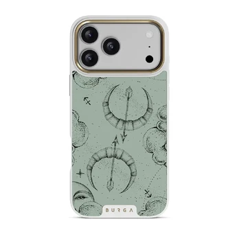 Sagittarius - iPhone 17 Pro Max Case, Elite Light (MagSafe) / Gold / Turquoise