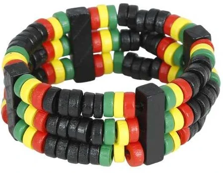 Fiesta Rastafari perlearmbånd