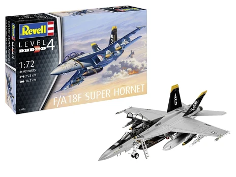 Surenkamas modelis F/A-18F Super Hornet Revell, 03834
